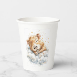 Baby Boy Shower • Capybara Design Paper Cups