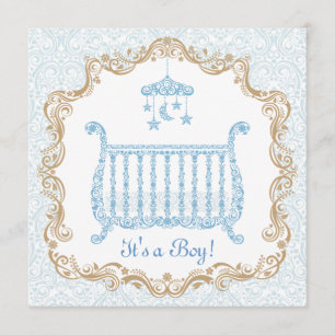 Baby Boy Shower Invitation