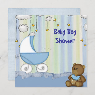 Baby Boy Shower Invite