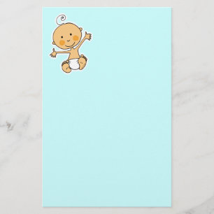 Baby boy stationery