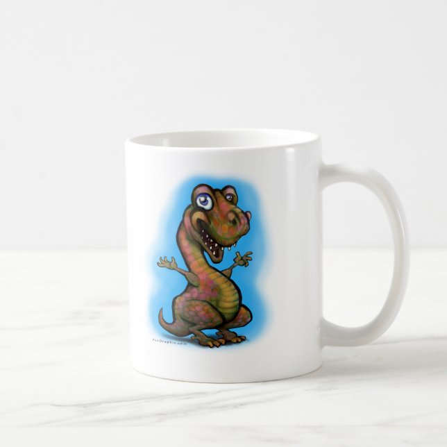 Baby Boy T-Rex Coffee Mug (Right)