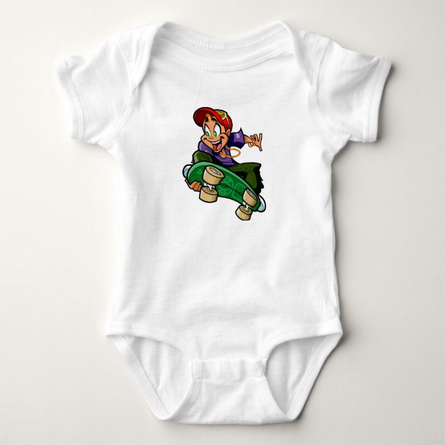 Baby Boy t-shart Bodysuit (Front)