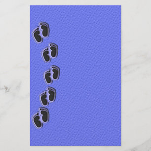 Baby Boy Toes Stationery