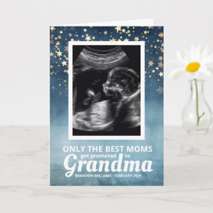 Baby Boy Ultrasound Grandma Pregnancy Announcement