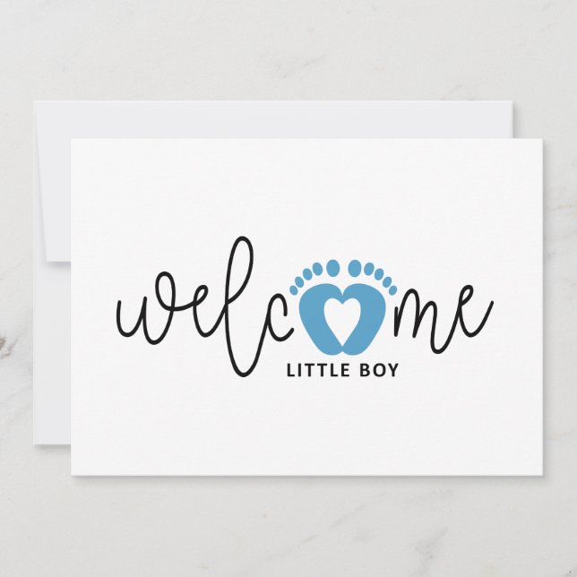 Baby boy was born. (Front)