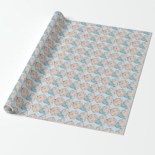 Baby Boy Wrapping Paper