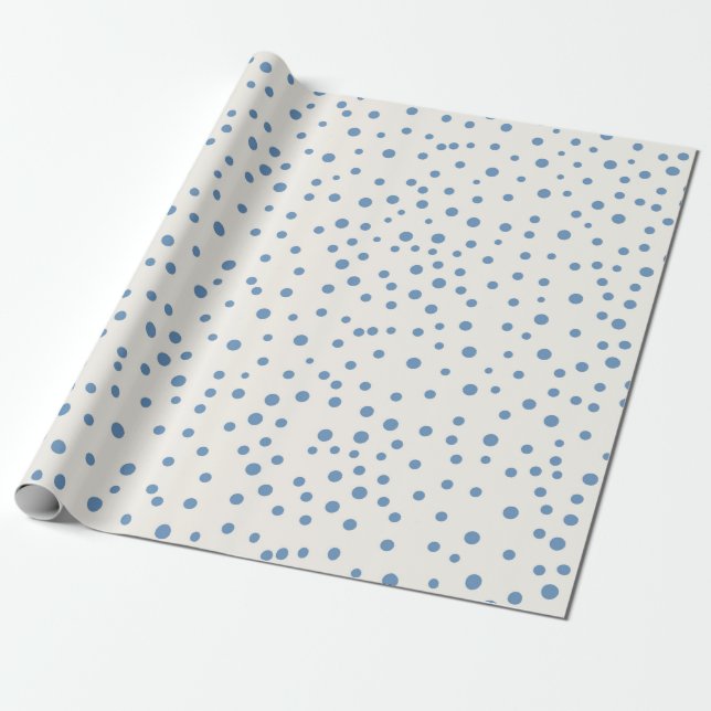 Baby Boy Wrapping Paper (Unrolled)