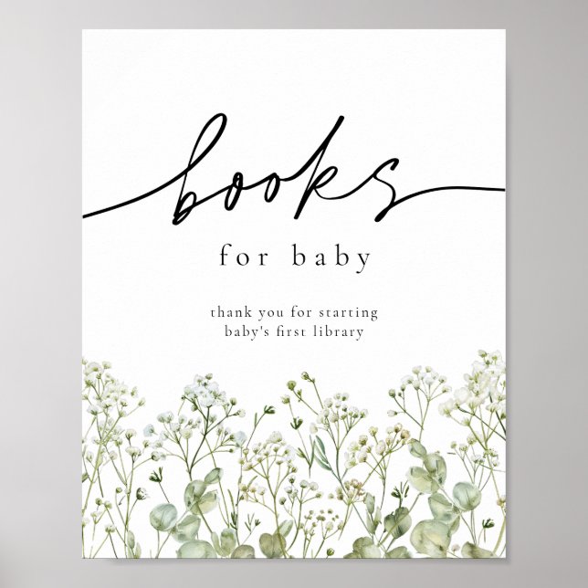 Baby Breath Books for Baby Sign (Front)