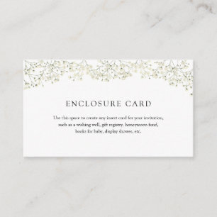 Baby Breath Enclosure Card