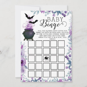 Baby Brewing Baby Shower Bingo Invitation