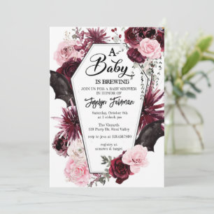 Baby Brewing Baby Shower Invitation