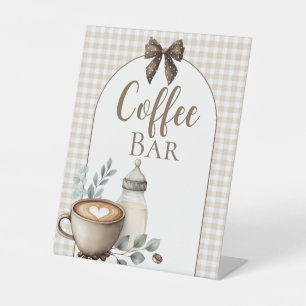 Baby Brewing Coffee Baby Shower Coffee Bar Sign