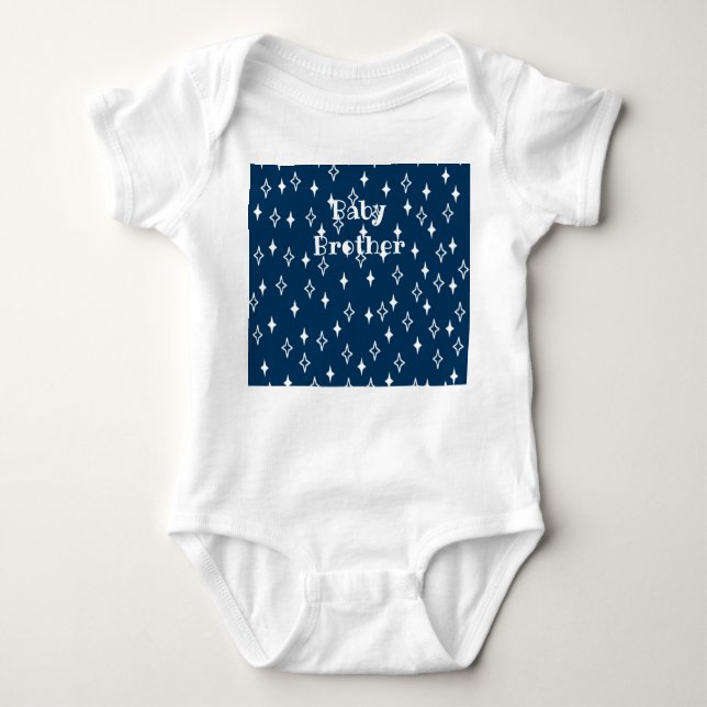 Baby Brother Baby Bodysuit (Front)