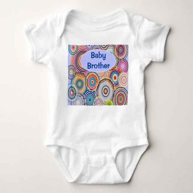 Baby Brother Baby Bodysuit (Front)