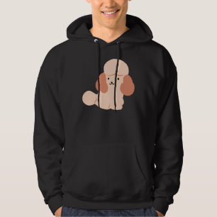 Baby Brown Poodle Hoodie