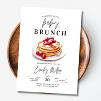 Baby Brunch Baby Shower invite, Breakfast Party