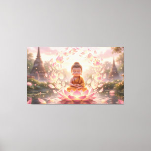 Baby Buddha Canvas Print