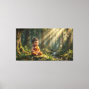 Baby Buddha Canvas Print