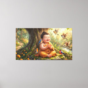 Baby Buddha Canvas Print