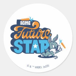 Baby BUGS BUNNY™ - Future Star Classic Round Sticker