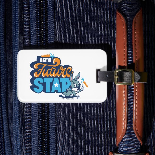 Baby BUGS BUNNY™ - Future Star Luggage Tag (Front Insitu 4)