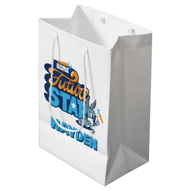 Baby BUGS BUNNY™ - Future Star Medium Gift Bag (Front Angled)