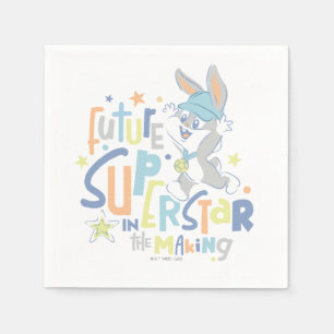 Baby BUGS BUNNY™ Future Superstar In Training Napkin