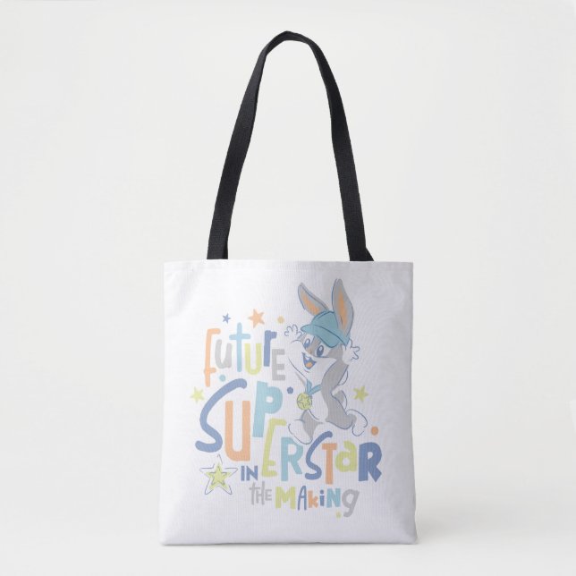 Baby BUGS BUNNY™ Future Superstar In Training Tote Bag (Front)