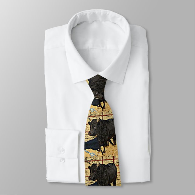 Baby Bull Men's Tie (Tied)