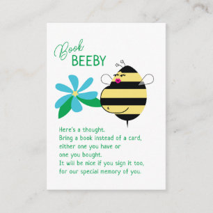 Baby Bump Mom Bee Book Beeby Enclosure Card