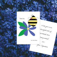 Baby Bump Mum Bee Blue Flower