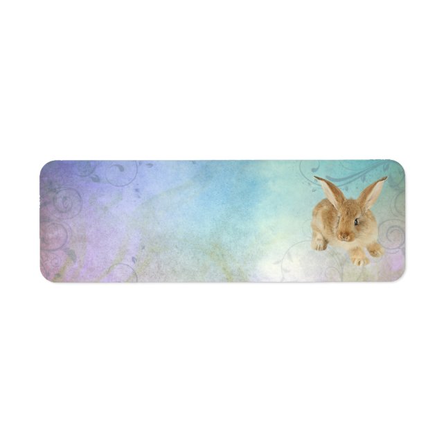 BABY BUNNY ADDRESS LABELS (Front)