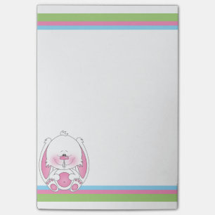 Baby Bunny Cartoon Post-it Notes