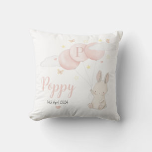 Baby Bunny Cushion For A New Baby Gift