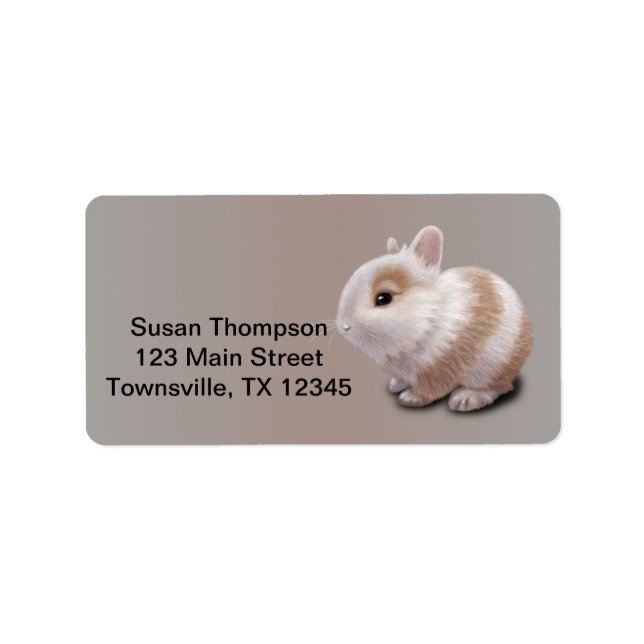 Baby Bunny Label (Front)