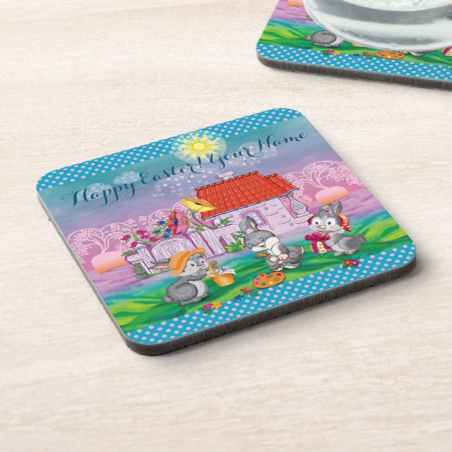Baby Bunny little Coaster (Left Side)