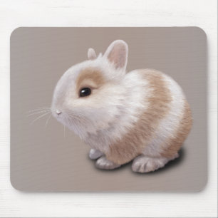 Baby Bunny Mouse Pad