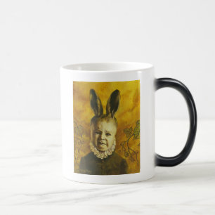 Baby Bunny Mutant Design Magic Mug