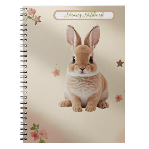 Baby Bunny Pastel Notebook