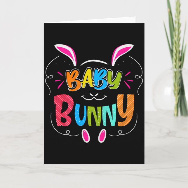 Baby Bunny Premium Tri-blend  Card (Front)