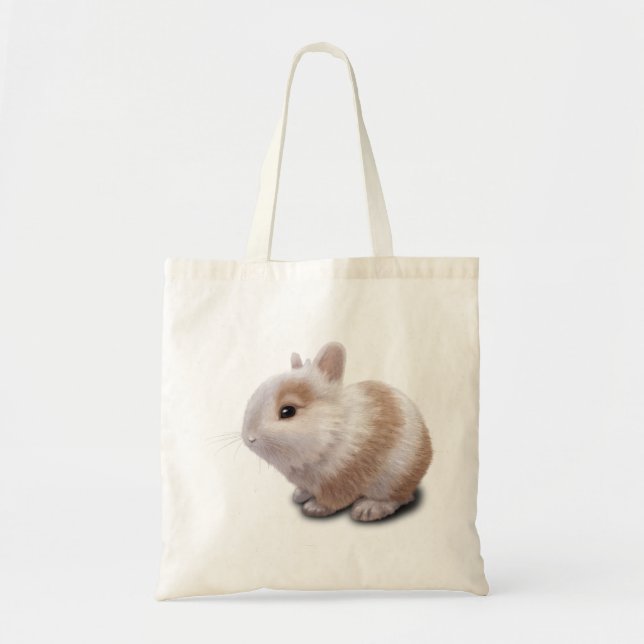 Baby Bunny Tote Bag (Front)