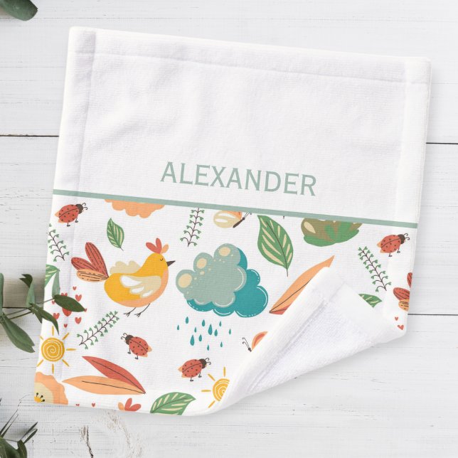 Baby burp cloth farm, shoulder cloth (Creator Uploaded)