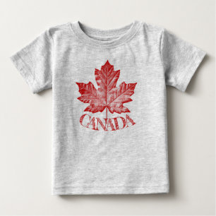 Baby Canada T-shirt Retro Canada Baby Shirts