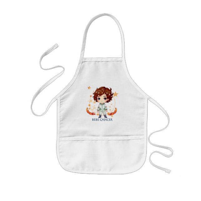 Baby Cancer 2 Kids Apron (Front)