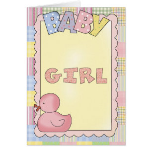 Baby Cards Shower, Congrats, New Baby Girl