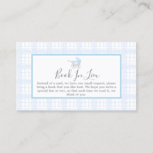  baby carriage book In lieu Cards