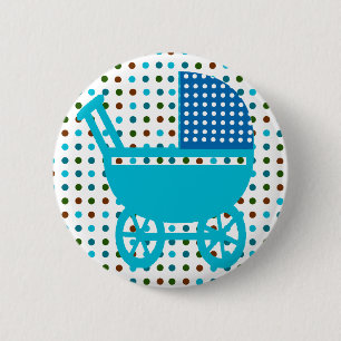 Baby Carriage Gifts 6 Cm Round Badge