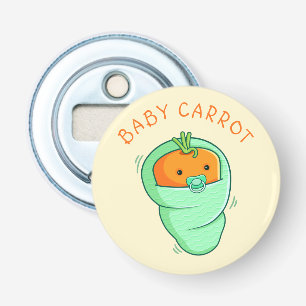 Baby Carrot Pun Bottle Opener