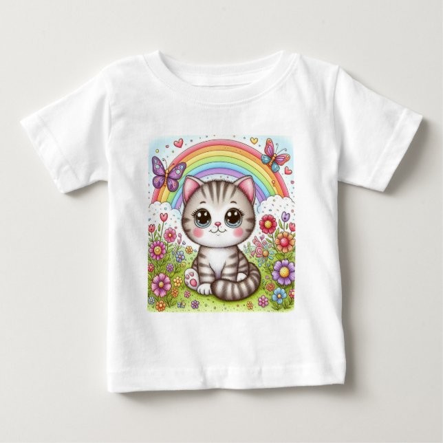 Baby Cat 8 T-Shirt (Front)