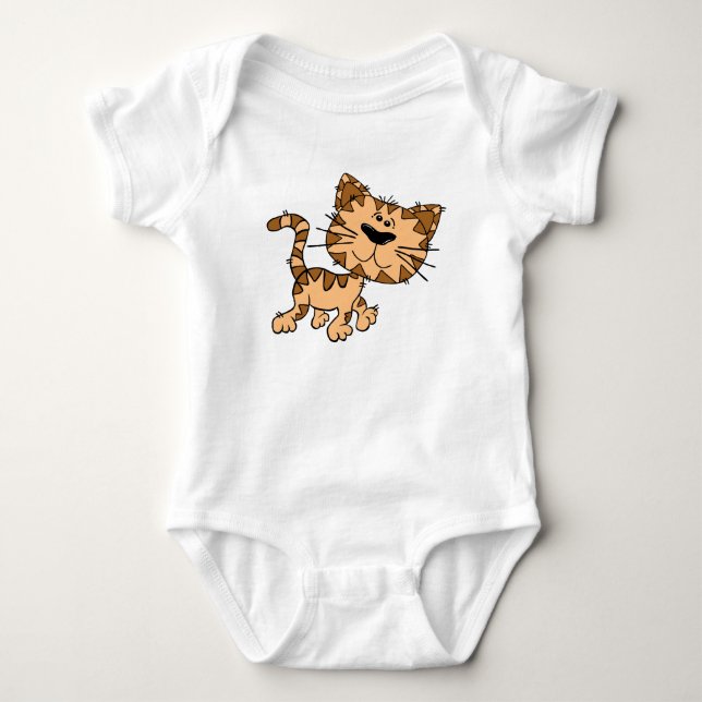 baby cat bodysuit (Front)
